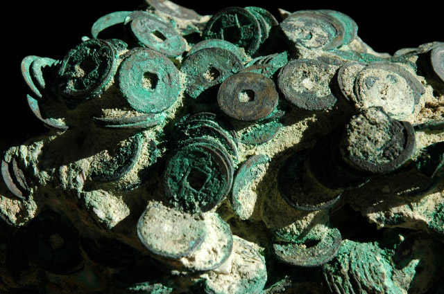 Chinese Coin Shipwreck Concretion
