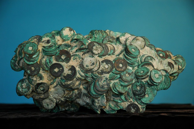 Chinese Coin Shipwreck Concretion